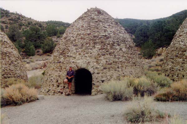 The charcoal kilns near Wildrose Peak 
